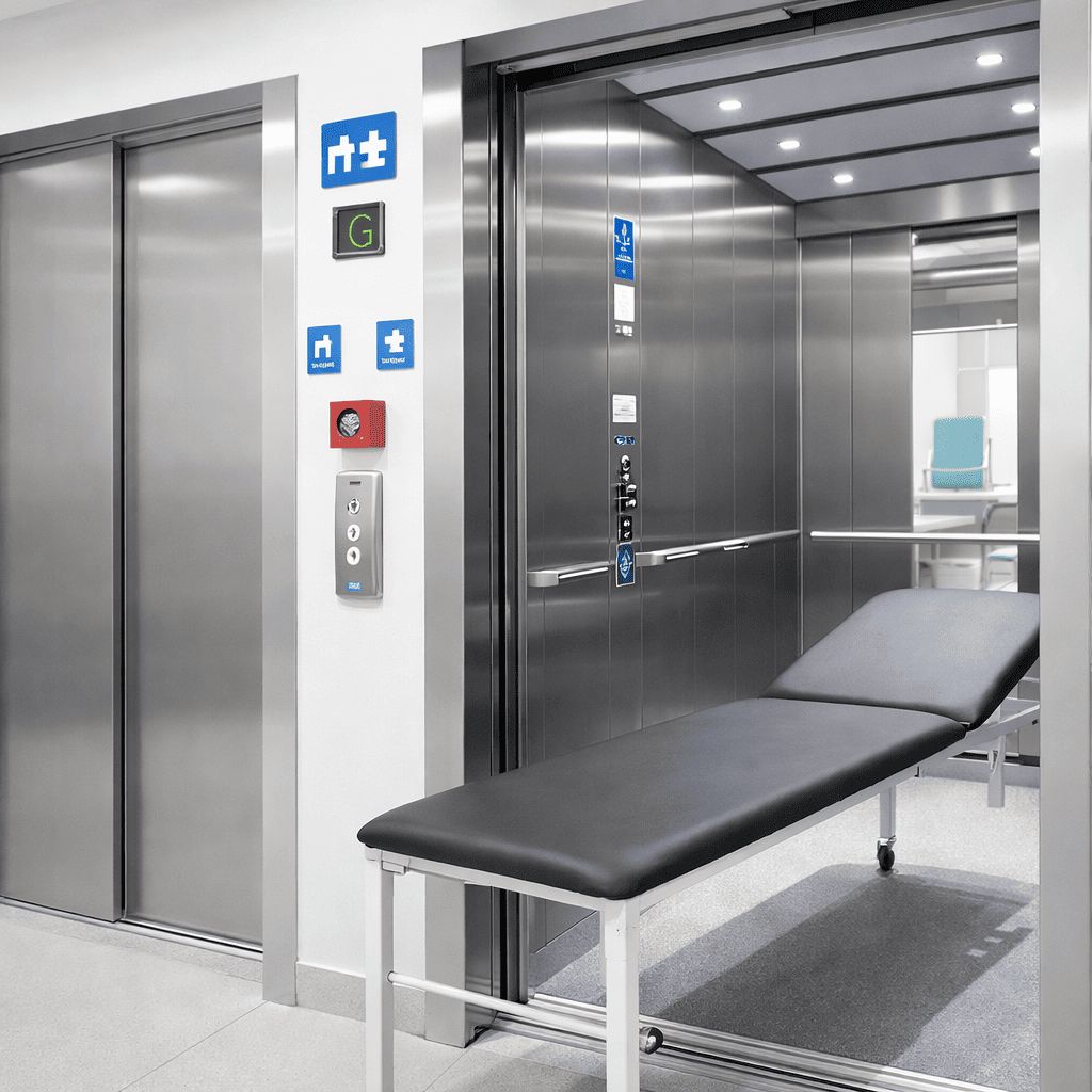 Ascenseur pour hôpital